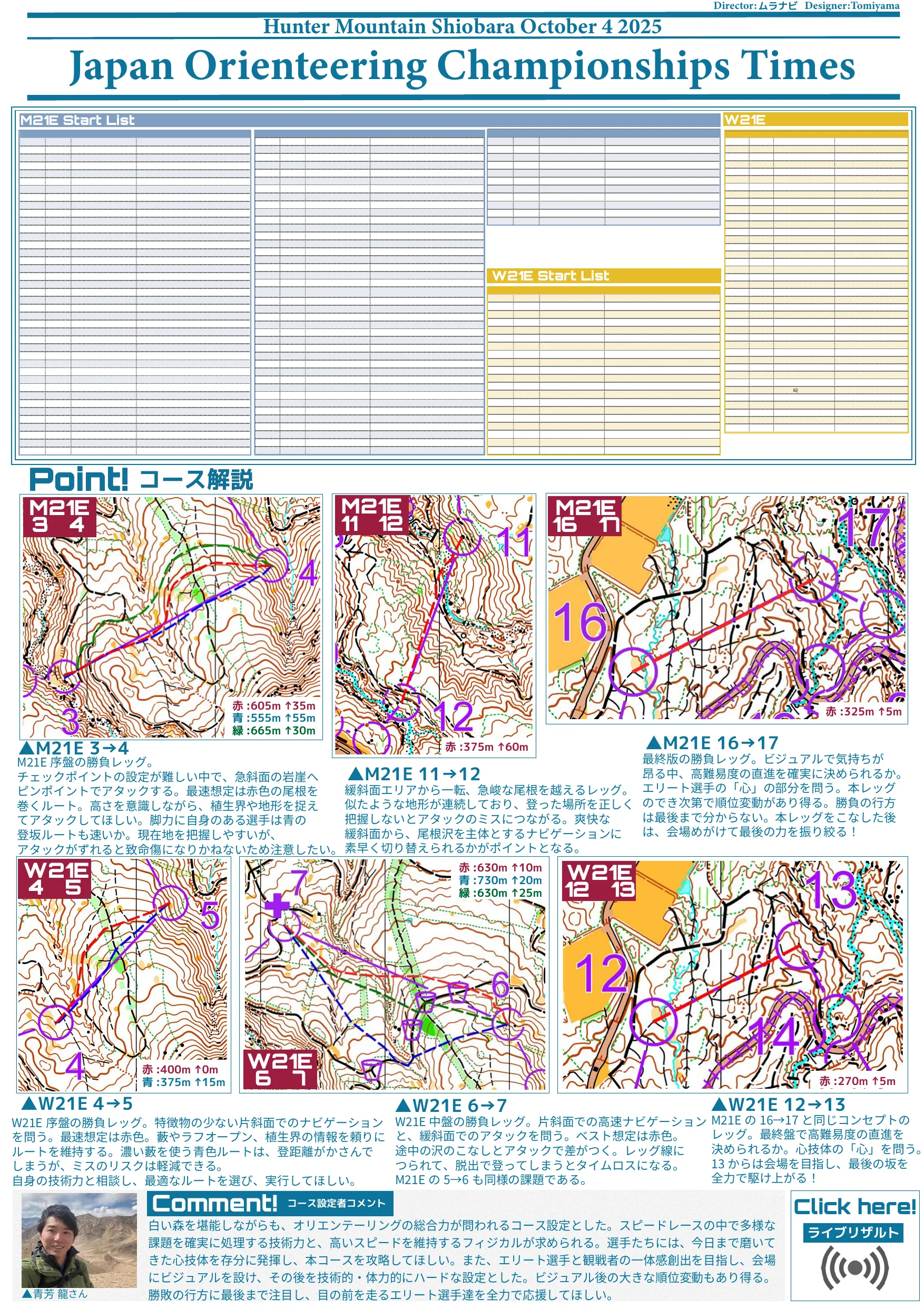 観戦ガイド（ミドル） / Spectator Guide (Middle)